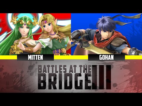 Battles at The Bridge #3 - Mitten (Palutena, Zelda) vs Gohan (Ike) - Losers' Semis