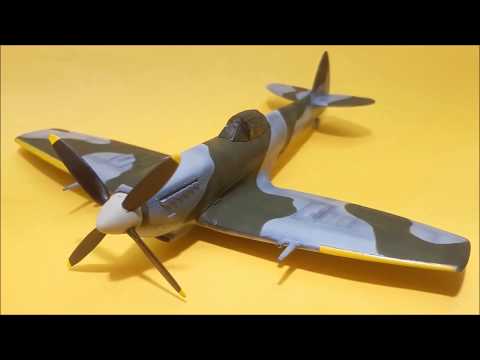 SPITFIRE MK XVI 1/72 SCALE BUILTING