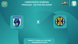AO VIVO EM ÁUDIO - MARACANÃ X HORIZONTE | CAMPEONATO CEARENSE | 3ªRODADA