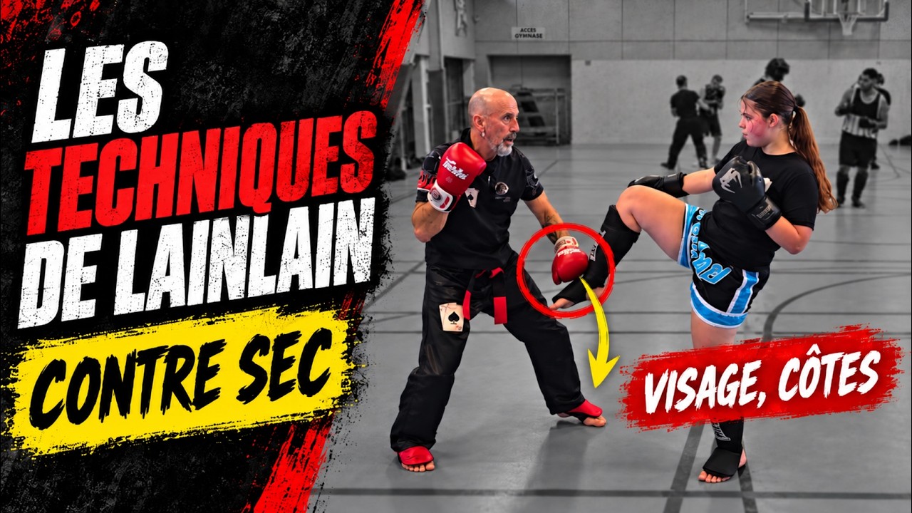 Un contre sec et rapide puis on enchaîne visage, côtes #LTDL 100