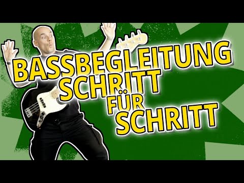 Bassbegleitung erstellen Schritt für Schritt am Beispiel U2 - One - Basslinien schreiben