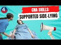 Change Position to Supported Side Lying CNA Skill Prometric