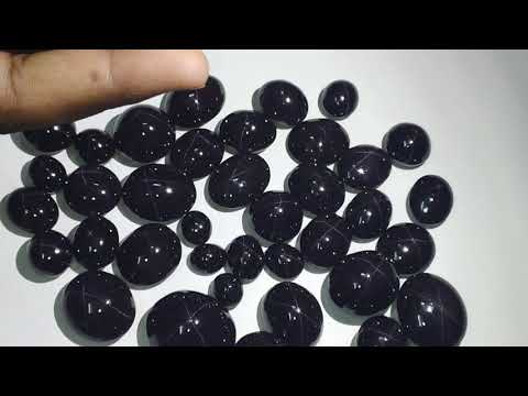 Natural Star Garnet Cabochon Gemstones