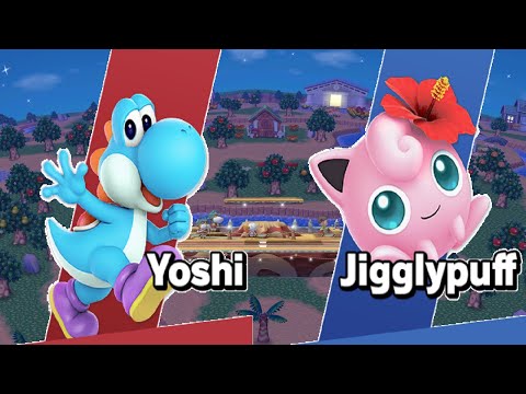 Yoshi vs. Jigglypuff (Super Smash Bros. Ultimate)