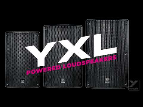 YXL 10, 12 & 15- Powered Loudspeakers