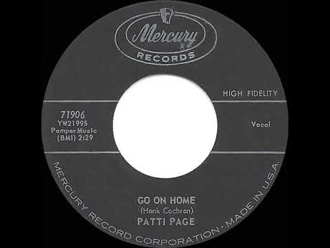 1962 HITS ARCHIVE: Go On Home - Patti Page