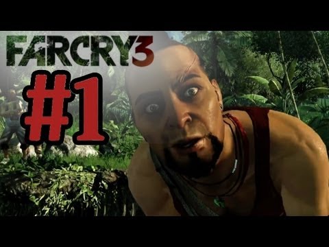 Far Cry 3 Walkthrough Part 1 Gameplay Mission 1 With Commentary - Xbox 360 Gameplay