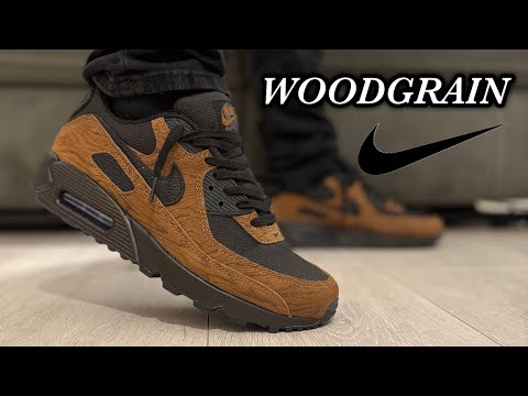 STUNNING! NIKE AIR MAX 90 PREMIUM WOODGRAIN Review & On Feet 
