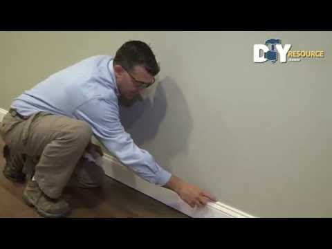 Choosing the Best Caulk and Applying to Baseboard Molding
