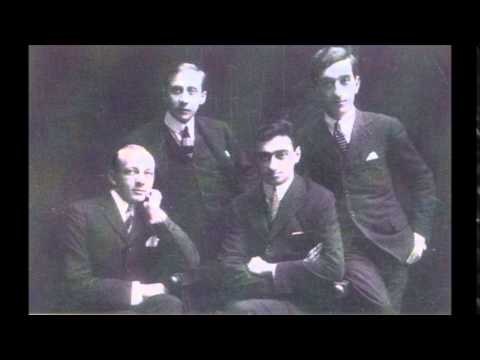 Mozart Quartet in C, K. 465 (Lener Quartet, 1923)
