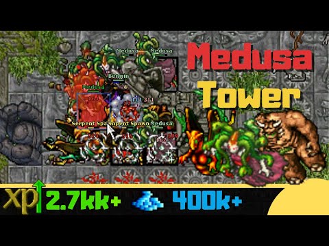 EK 250+ Medusa Tower [Where to hunt Solo knight]