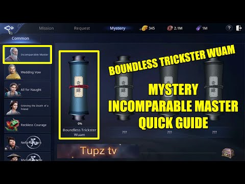 MIR 4 - INCOMPARABLE MASTER | BOUNDLESS TRICKSTER WUAM (MYSTERY QUICK GUIDE)