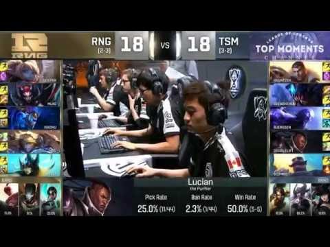 TM Channel - TSM vs RNG Highlights - League of Legends World Championship 2016 Day 7 Group D.
