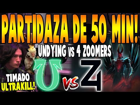 UNDYING vs 4 ZOOMERS [BO3] - Partidaza de 50 Min! "TIMADO ULTRAKILL"- DPC NA WINTER TOUR 2022 DOTA 2