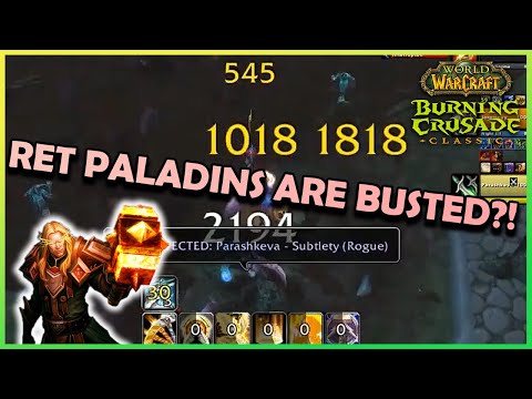 Ret Paladins Are BUSTED?! | Daily Classic WoW Highlights #187 |