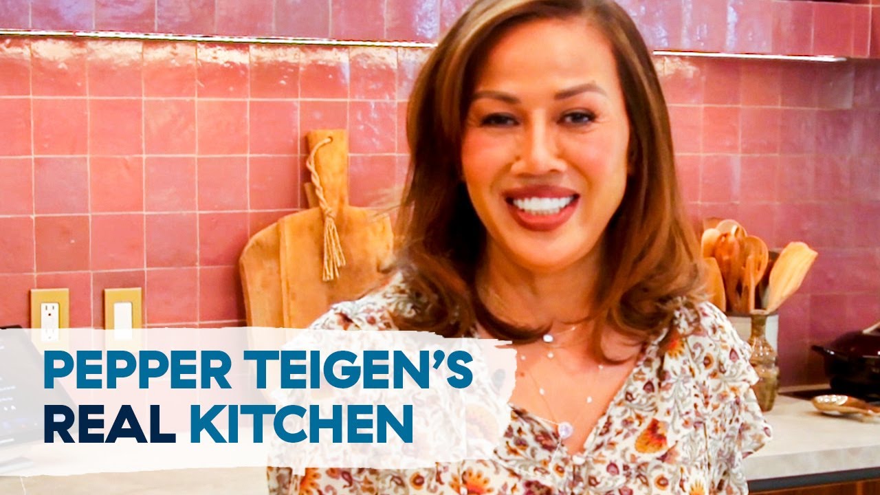 Pepper Teigen Shows Us Her Home Kitchen - Delish