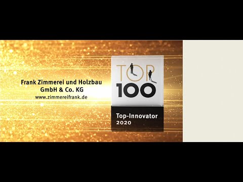 Frank Zimmerei TOP 100 Innovator 2020