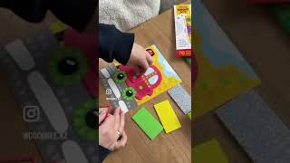 Набор для творчества. Аппликация "Машина" (4 цв, 200 эл) 02776