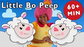 Little Bo Peep and More | Nursery Rhymes from Mother Goose Club!
