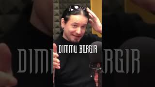 DIMMU BORGIR&#39;S SHAGRATH &quot;I&#39;M KIND OF A STUDIO GEEK&quot; #dimmuborgir  #symphonicblackmetal #shorts