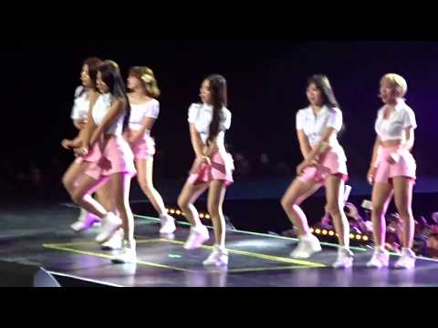 150808 (KCON 2015 NY): AOA "Short Hair"