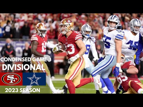 49ers vs Cowboys 2023 Divisional Round Condensed Game | NFL Highlights