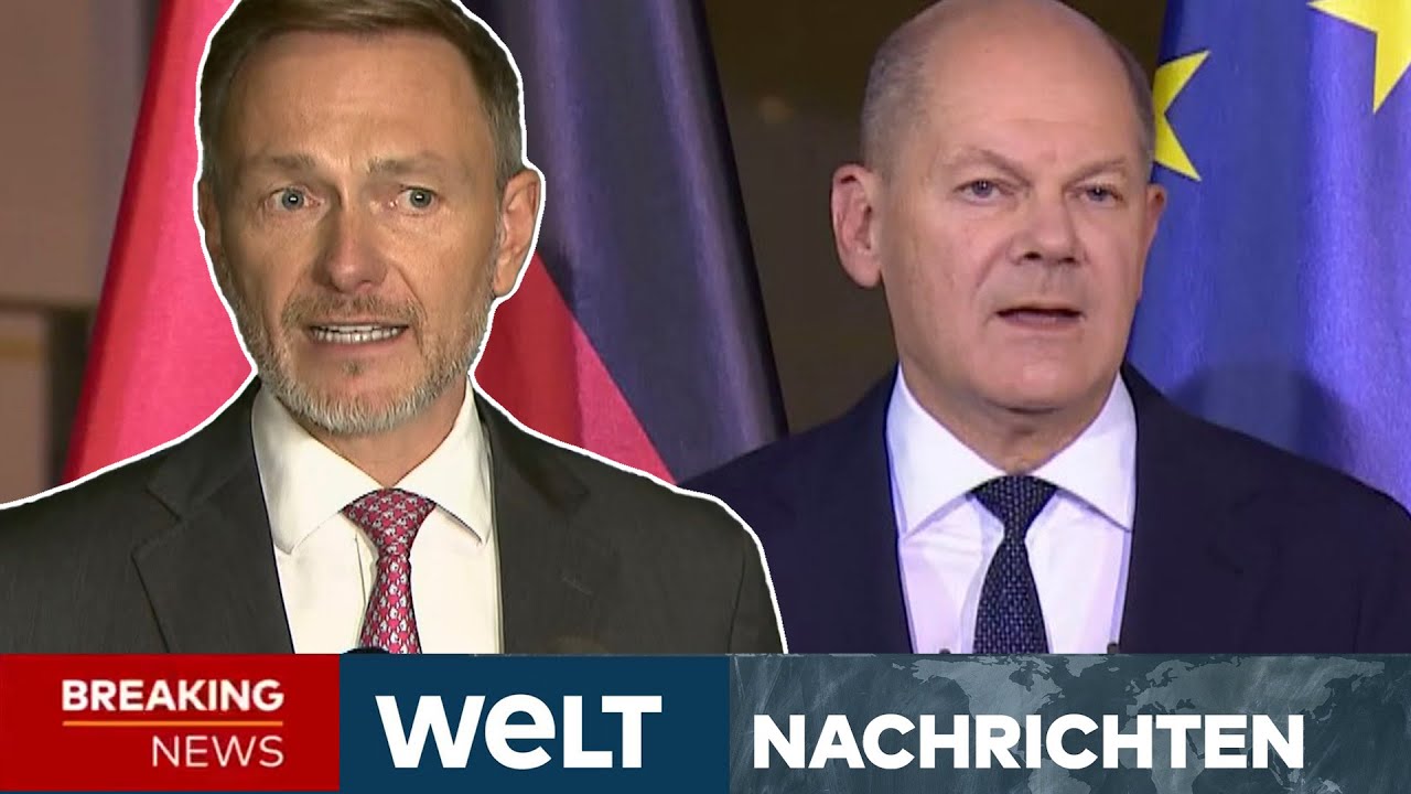 AMPEL GEPLATZT: Rot-Grün ohne Mehrheit! Scholz will Vertrauensfrage! Was macht die Union? WELT LIVE