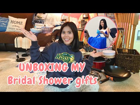 What gifts I received from my Bridal Shower? |Redge Tampon