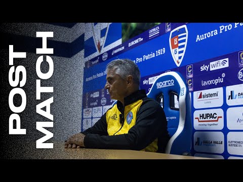 Il Post Match | Mister Lopez dopo Pro Patria - AlbinoLeffe 0-3
