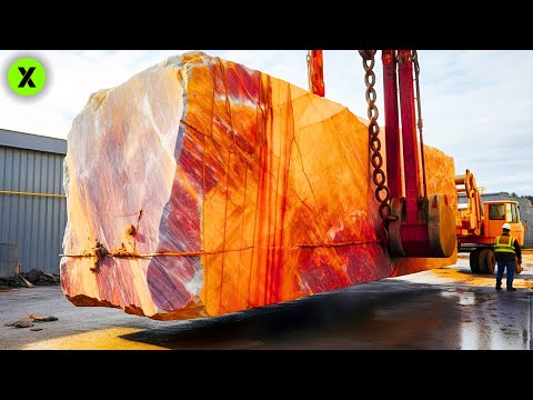 HOW MARBLE IS MADE | THIS IS HOW MARBLE IS EXTRACTED FROM QUARRIES