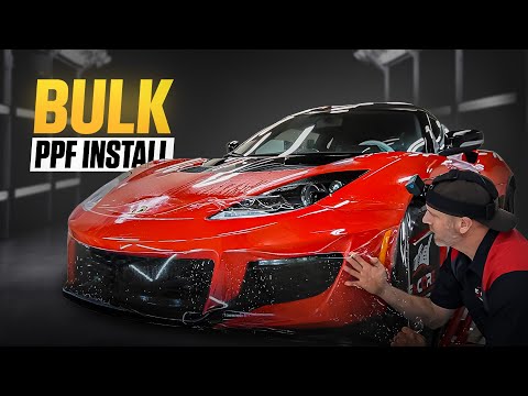Learn How to Bulk Install PPF on a Front Bumper: Lotus Evora