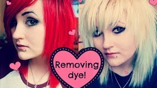 ♥ How I Fade & Remove My Hair Dye! ♥