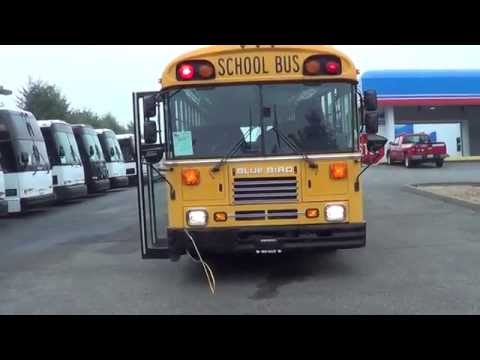 B02614 Northwest Bus Sales Used Blue Bird TC2000 14 Row Type D School Bus