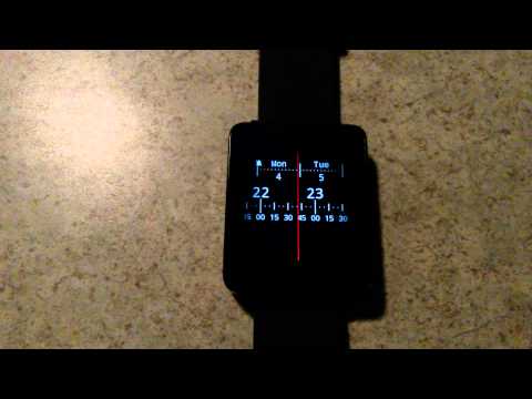 Meter Watch Face for Wear Video