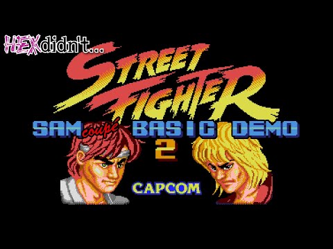 Street Fighter Stage Scrolling - SAM Coupé BASIC Animation
