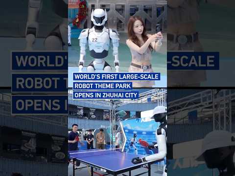 World's first large-scale robot theme park opens in Zhuhai City