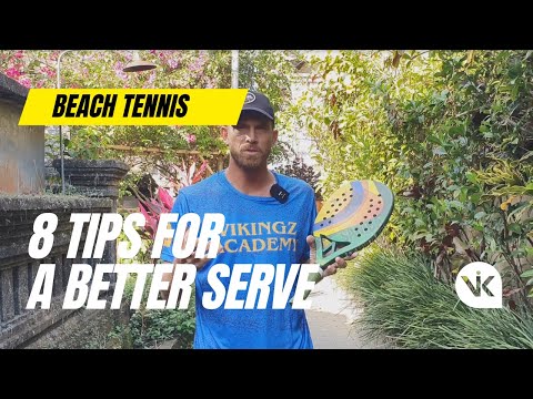 Beach Tennis / 8 tips for a better serve
