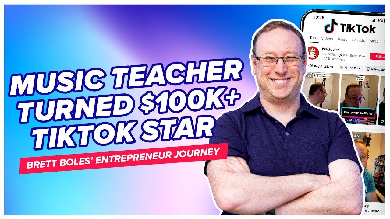 School Teacher Turned TikTok Affiliate Marketer: How Brett Boles Quit His Job to Earn $100K+ Online