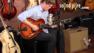 Video thumbnail for Jimmy Bruno Model A530 Sadowsky Archtop Guitar by soundpurestudios