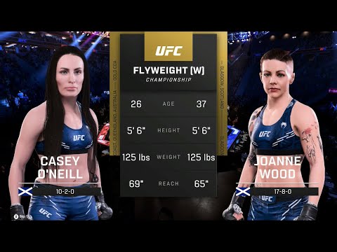Joanne Wood vs Cortney Casey full fight