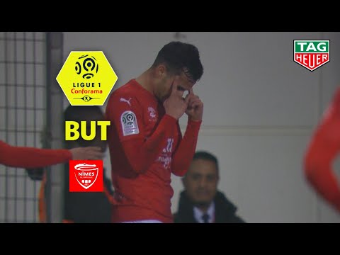 But Florian MIGUEL (27') / Nîmes Olympique - AS Monaco (3-1)  (NIMES-ASM)/ 2019-20