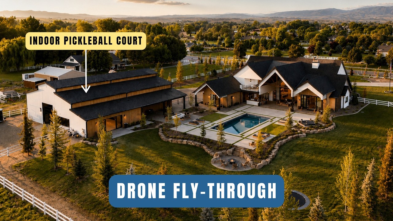 TOUR a Parade Home with a 4,608 Sq Ft BARN in Eagle, Idaho | Legacy Homes