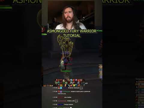 FURY WARRIOR TUTORIAL #asmongold #shorts