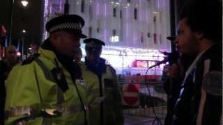 Amazing beat-boxers (BeatFox, Marv iLL & Pikey Esquire) battle police officers in Westminster