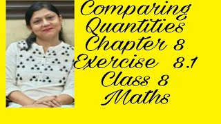 Class 8 Chapter 8 (Compairing Quantities)  Exercise 8.1 Question 6