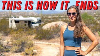 We're DONE with Mexico. Driving 1,100km Up The Baja Peninsula