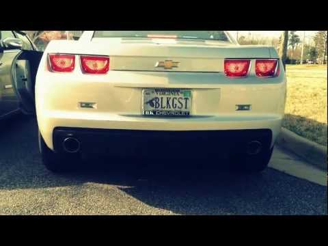 2011 V6 CAMARO W/ SLP LOUDMOUTH 1 AXEL BACK
