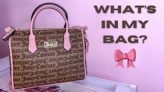 What's In My Bag? #juicycouturebags
