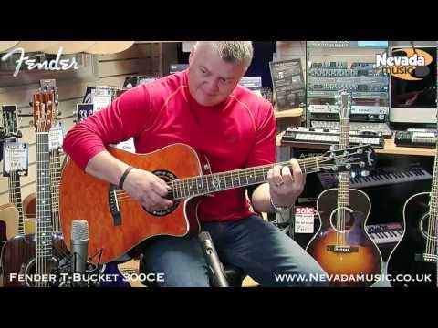 Fender T-Bucket 300CE Acoustic Guitar Demo - PMT
