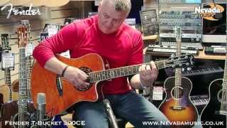 Video thumbnail for Fender T-Bucket 300CE Acoustic Guitar Demo - PMT by PMTVUK